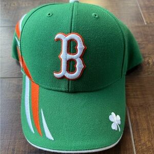 Green and Orange Boston Red Sox Baseball Cap